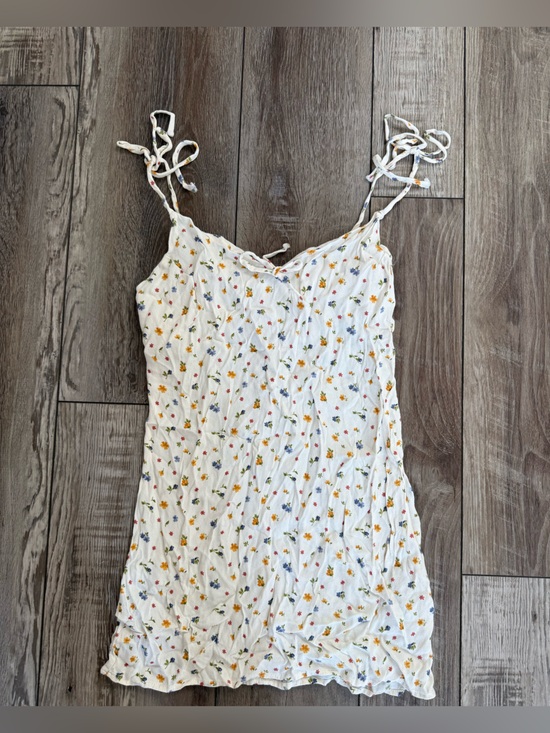 Reformation Dresses & Skirts - Reformation Floral Tie Strap Mini Dress Size Med